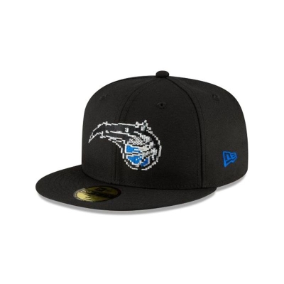 Sapca New Era Orlando Magic NBA Pixel 59FIFTY Fitted - Negrii